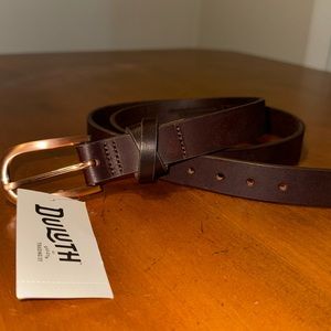 Women’s Duluth leather belt